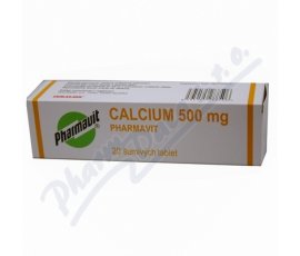 Calcium 500mg Pharmavit por.tbl.eff.