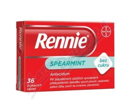 Rennie Spearmint bez cukru