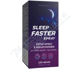 Sleep Faster ústní sprej s melatoninem