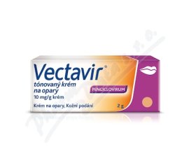 Vectavir tónovaný krém na opary