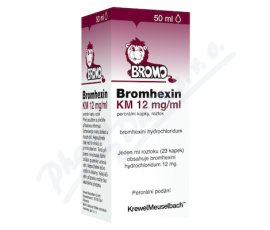 Bromhexin KM 12mg/ml