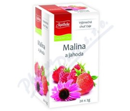 Apotheke Malina+jahoda s echinaceou čaj