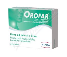 Orofar 1mg/1mg