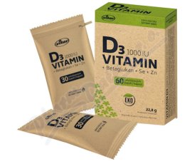 Vitar Vitamin D3 1000IU+betaglukan EKO