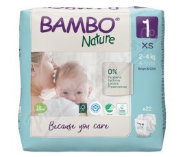 Bambo Nature 1 dětské plenkové kalhotky 2-4kg
