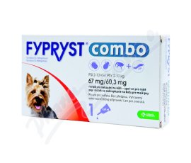 FYPRYST combo  spot-on pro psy 2-10kg