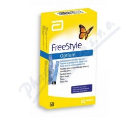 FreeStyle Optium testovací proužky