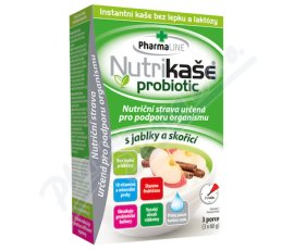 Nutrikaše probiotic s jablky a skořicí 180g