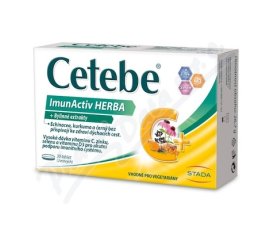 Cetebe ImunActiv HERBA +Bylinné extrakty