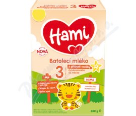 Hami 3 batolecí mléko s příchutí vanilky