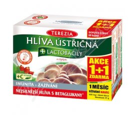 TEREZIA Hlíva ústřičná+lactob.cps.60+60