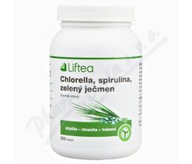 LIFTEA Chlorella/Spirulina/Zelený ječmen