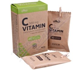 VITAR Vitamin C 500 mg +rakytník EKO