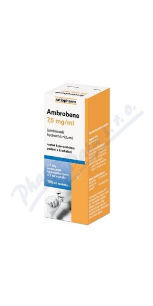 Ambrobene sol 7.5mg/ml