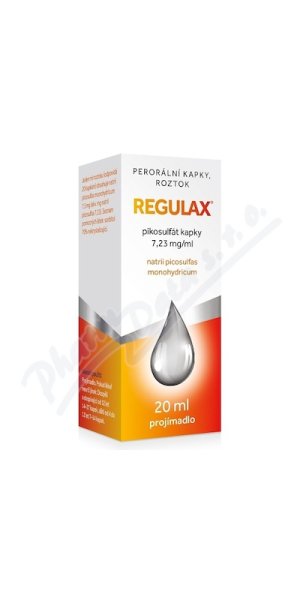 Regulax Pikosulfát kapky 7.23mg/ml gtt.sol.