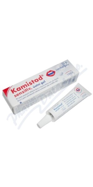 Kamistad Senzitiv 185mg/g+20mg/g orm.gel.