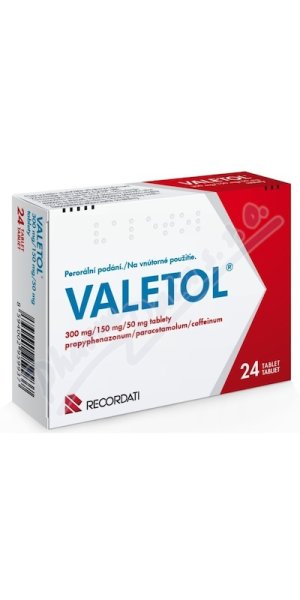 Valetol 300mg/150mg/50mg