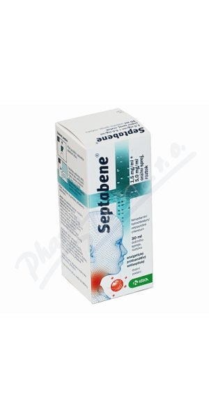 Septabene 1.5mg/ml+5.0mg/ml orm.spr.sol.