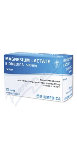 Magnesium Lactate Biomedica 500mg