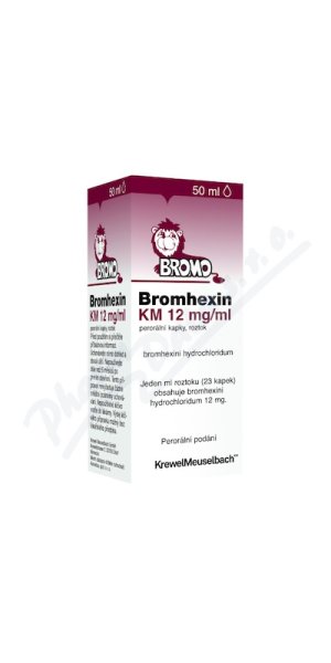 Bromhexin KM 8mg/ml por.gtt.