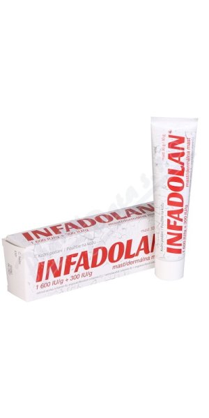 Infadolan 1600IU/g+300IU/g