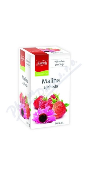 Apotheke Malina+jahoda s echinaceou čaj