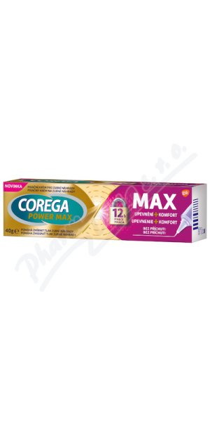 Corega Power Max Upevnění+Komfort fixační krém
