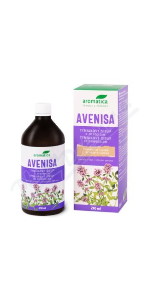 AROMATICA Avenisa tymiánový sirup+jitrocel