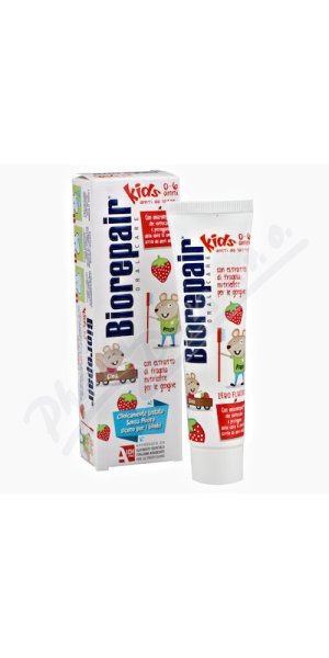 Biorepair Junior 0-6let zubní pasta jahoda