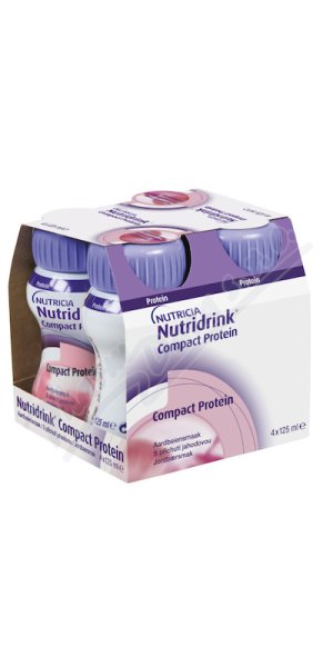 Nutridrink Compact Protein př.jahod.sol.