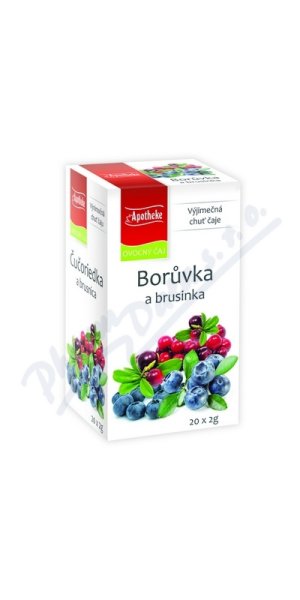 Apotheke Borůvka a brusinka čaj