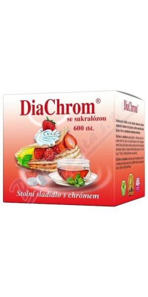 DiaChrom se sukralózou  nízkokalor.sladidlo