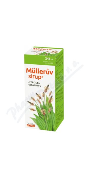 Müllerův sirup s jitrocelem a vitaminem C