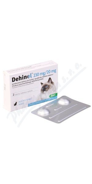 Dehinel 230mg/20mg pro kočky