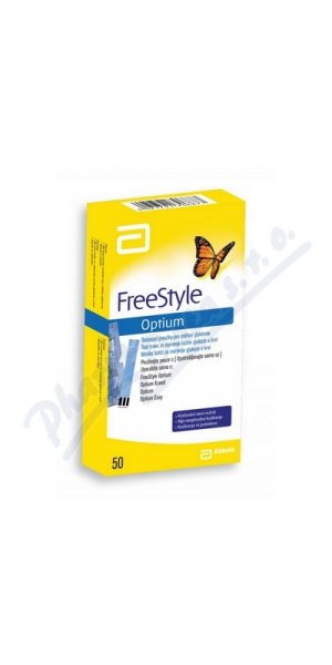 FreeStyle Optium testovací proužky