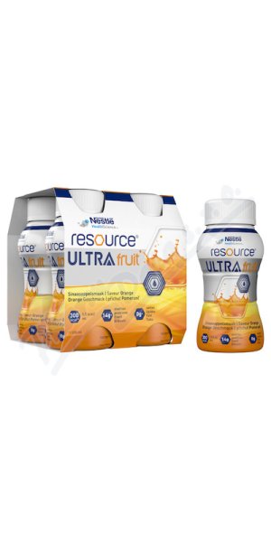 RESOURCE ULTRA FRUIT HIGH PROTEIN PŘÍCHUŤ POMERANČ