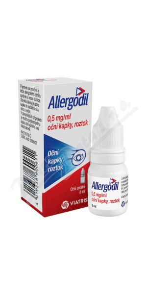 Allergodil 0.5mg/ml opht.gtt.sol.