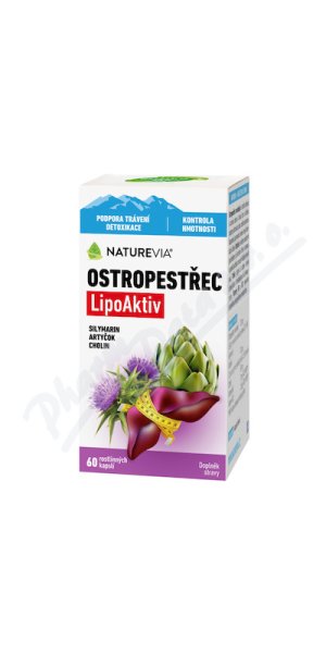 NatureVia Ostropestřec LipoAktiv