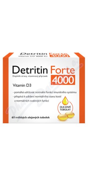 Detritin Forte Vitamin D3 4000 IU