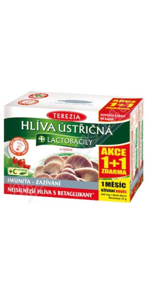 TEREZIA Hlíva ústřičná+lactob.cps.60+60