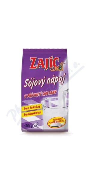 Sójový nápoj Zajíc s příchutí smetany