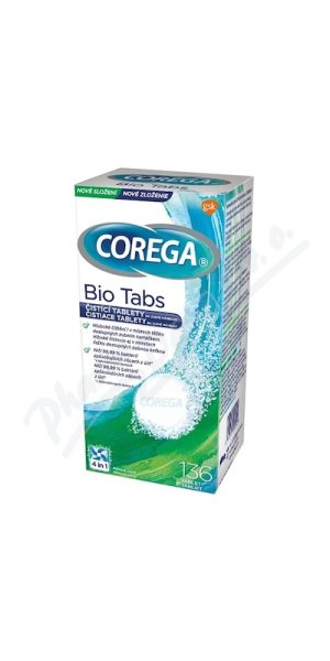 Corega Bio Tabs čisticí tablety