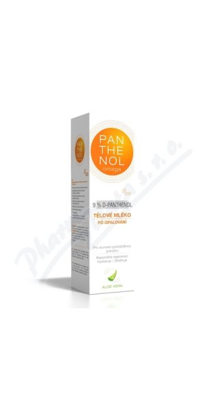 Panthenol Omega tělové mléko Aloe vera 9%