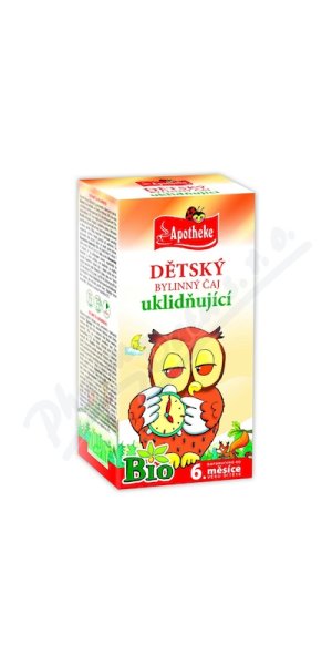 Apotheke Dětský čaj BIO uklidňující