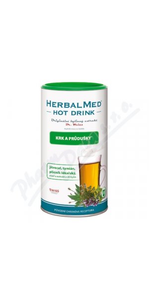 HerbalMed HotDrink Dr.Weiss kašel průduš+vit.C