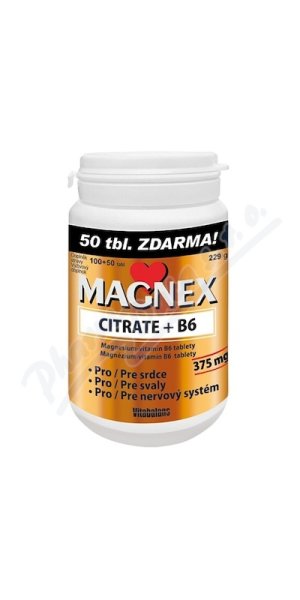 Magnex citrate 375 mg+B6