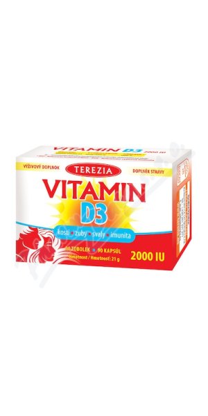 TEREZIA Vitamín D3 2000 IU