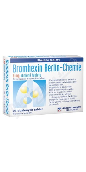 Bromhexin Berlin-Chemie 8mg